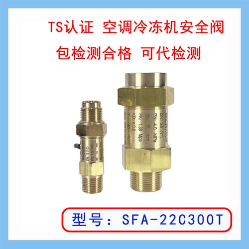 安全阀SFA-22C300T冷媒制冷机冷冻机冷凝器FV/CSA/SDA各种型号DN