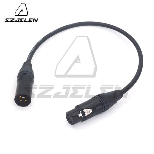 NEUTRIK卡侬3针转卡农3孔L-4E6S佳耐美音频线调音台麦克风电容麦