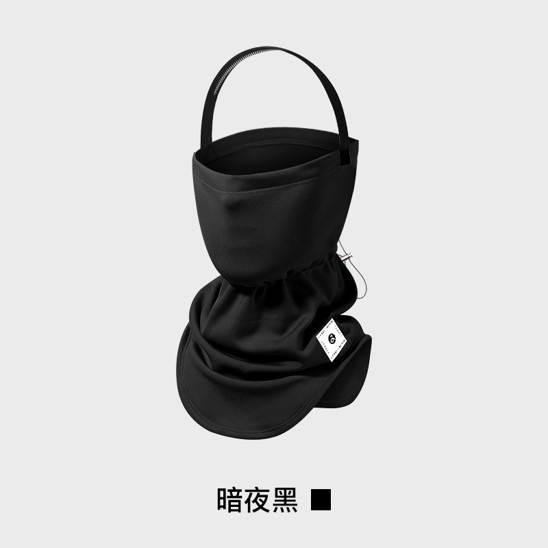 新款防雾滑雪面罩露鼻子护脸磁吸防寒加绒速干脸透气头套男女秋冬