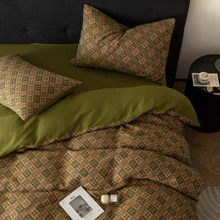 274 248 定做订制双层纱布四件套纯棉三件套被套被罩229 230