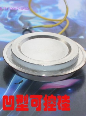 正品上海椿树单向KP可控硅平板式工业晶闸管凹凸型300A 1600V