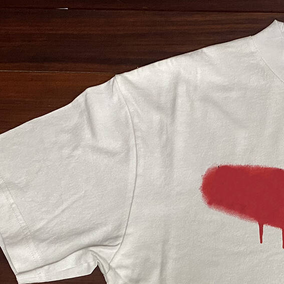 thumbnail for Old Sprayed  white tshirt