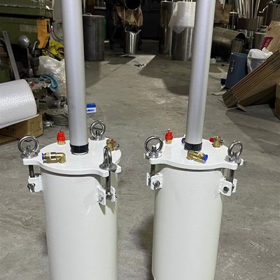 5L碳钢压力桶2600ML硅胶气缸活塞压力桶 硅胶压力桶