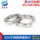 304不锈钢垫圈弹簧垫圈弹垫GB93全规格华司垫片M2M3M4M5M6M8M1012