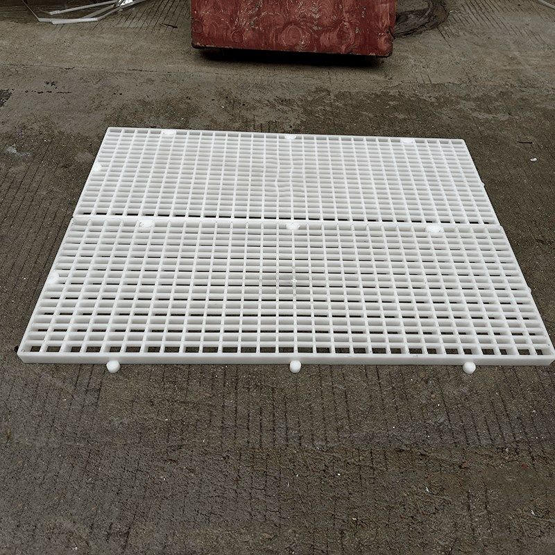 白色PP耐酸碱耐腐蚀漏缝地板格栅地板塑胶格栅板垫片PP塑胶地台板