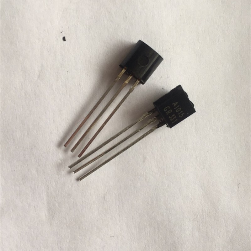三极管 2SA1015 PNP 音频功率管 直插TO-92