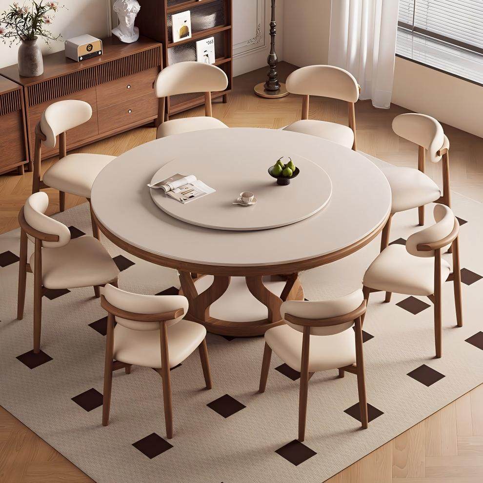 香丽华庭实木岩板餐桌椅折叠组合轻奢家用小户型饭桌现代简约桌子,住宅家具,岩板餐桌,淘宝优惠券,粉丝福利购,淘宝优惠卷