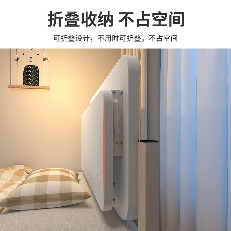 床上住校电脑桌简易小桌子学生寝B室宿舍悬空可折叠书桌上下床神