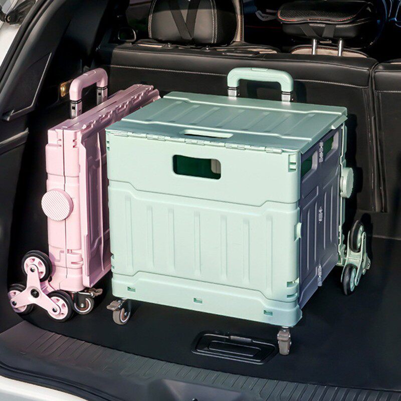 轮滑鞋拉杆箱溜冰鞋收纳箱儿童滑冰鞋折叠收纳Q包护具护臀头盔箱