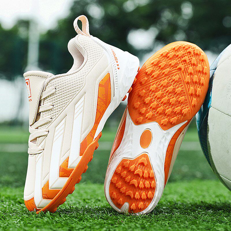 男童鞋足球鞋秋季2025新款儿童运动H鞋tf碎钉训练小学生跑步鞋