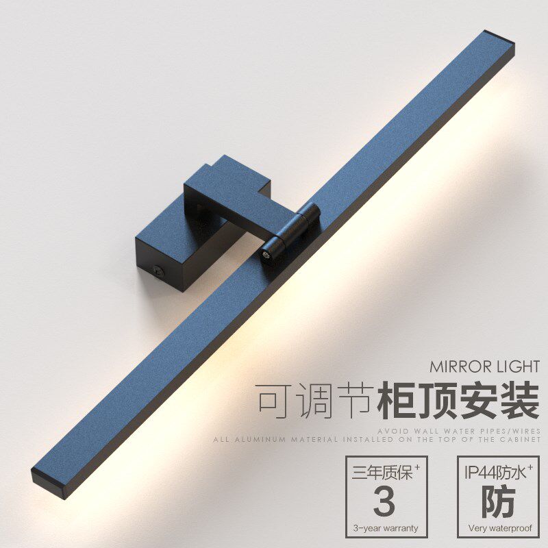 镜柜上方led镜前灯浴室柜顶安装卫生间镜柜专用洗手洗漱台洗脸盆