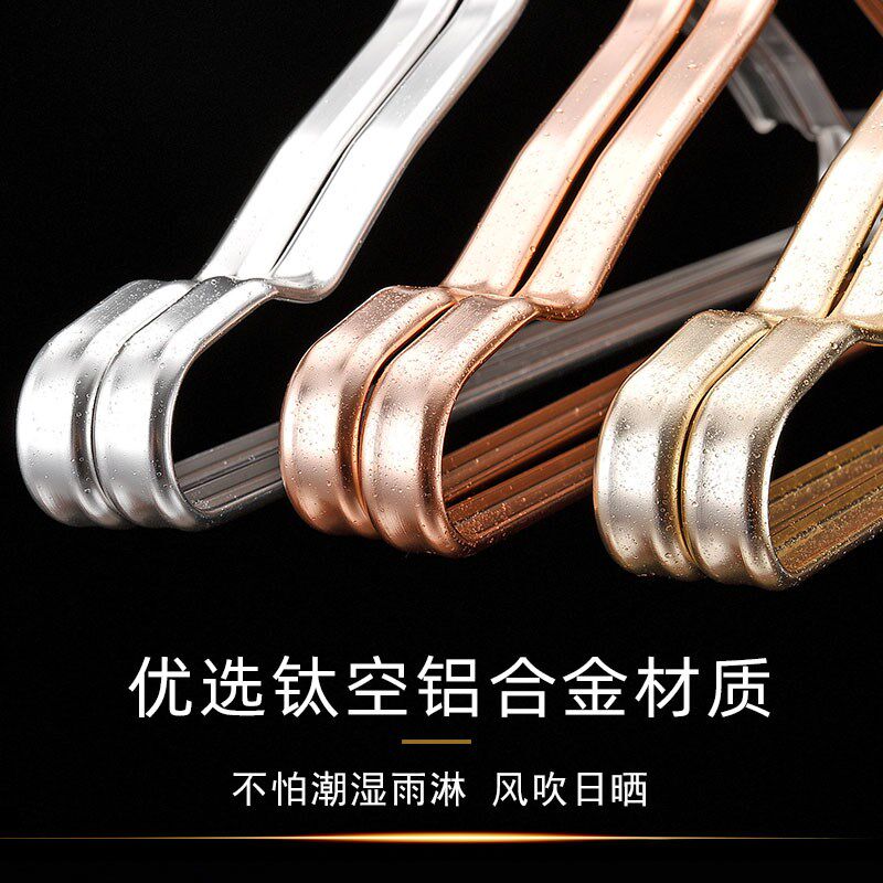 防风衣架铝合金学生无痕高层室外防风扣防K掉衣撑衣挂勾卡扣晾衣