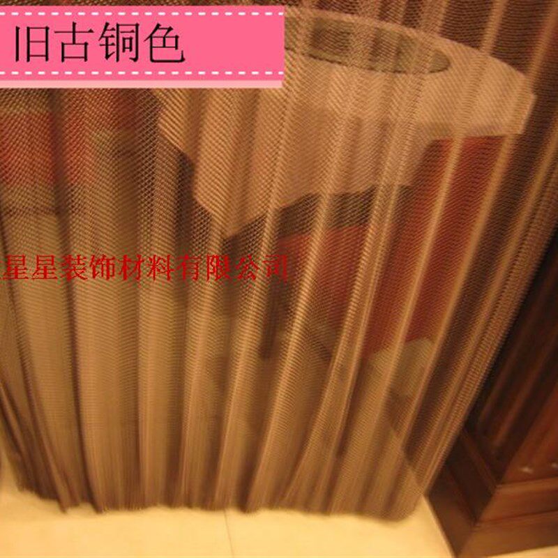 金属帘珠帘窗f帘垂帘不锈钢网帘装饰帘隔断帘玄关屏风珠子水晶