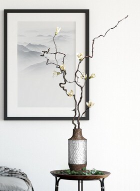 龙枣枝干树枝装饰插花干枝u摆件干支花束插花客厅落地摆设花艺真