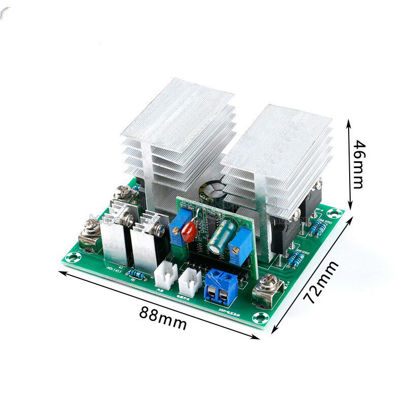 50HZ逆变驱动板单l12V升压220V变压用器桥式 500W带稳压 准正弦波