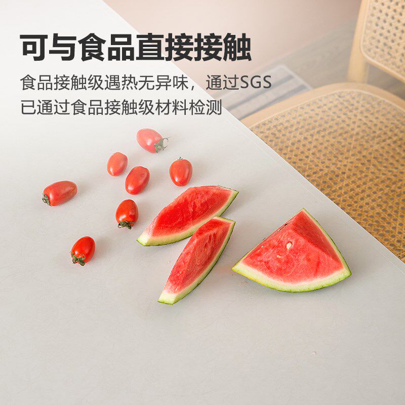 鸿威纯硅胶茶几垫无味耐r高温230餐桌布功夫茶桌隔热垫加厚客厅