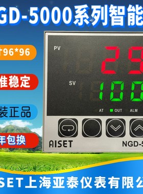 AISET上海亚泰仪表NGD-5000 5011V 5400V 5401V 5411V智能温控仪