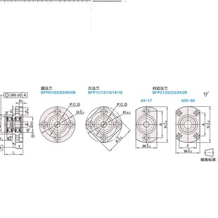 6005 6006 6207ZZ 双轴承法兰型带座轴承BFP01