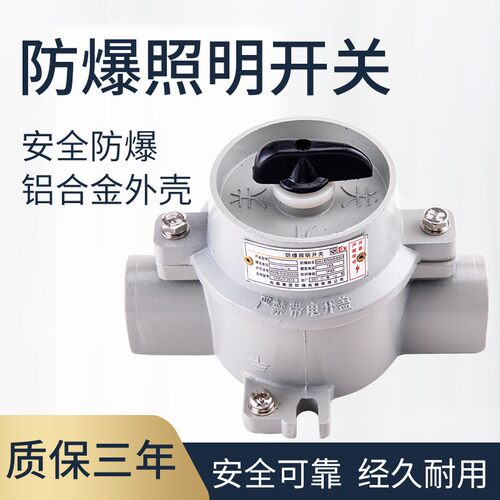 sw-10防爆照明开关 220V380V防尘控制按钮铝合金防爆开关10A