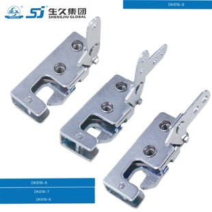 三价白锌 碳钢 生久柜锁搭扣DK618暗扣 内门锁左右开门
