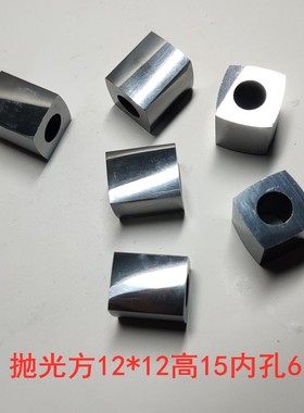 线切割配件钨钢合金导电块12*12*15*6YG3X耐磨加硬原生料