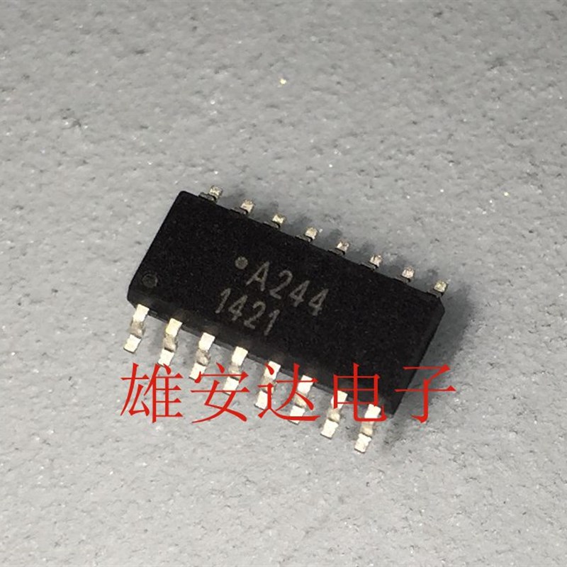 全新原装 ACPL-244 A244 SOP16 贴片ACPL-244-560E四路通道光耦