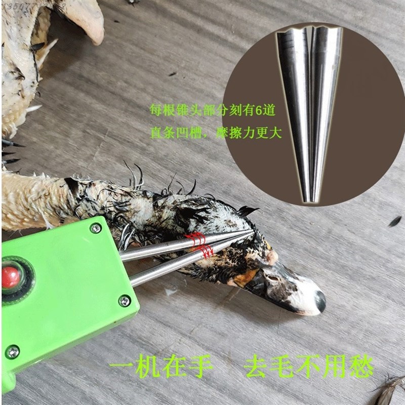 手持式电动家禽拔毛器鸡鸭鹅脱毛机小型家用拔毛工具毛头神器
