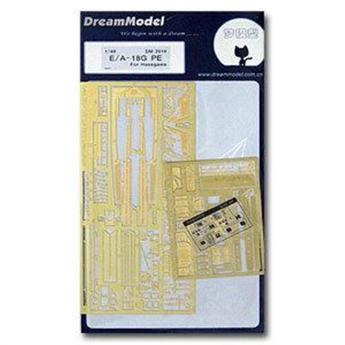 【HY】梦模型DM2018 美国EA-18G蚀刻片改造件 长谷川07252  1/48