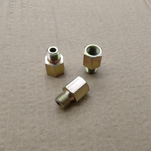 1细牙延长两端一样铁材料接头外表镀锌1010 转内丝M10 外丝M10