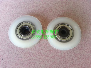 6001 电梯绳轮 门挂轮46 厅门钢丝绳轮直径46mm