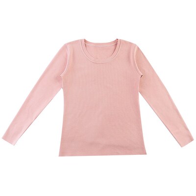 2101女士双层加绒保暖内衣套装秋冬柔软绒膝盖贴片Y保暖衣打底衫