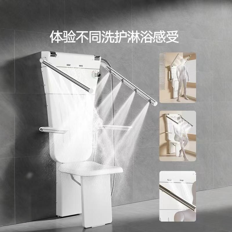 坐式淋浴器淋浴房恒温多功能x挂墙式孕妇淋浴器老人洗澡洗澡椅