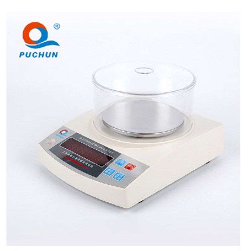 上海浦春电子天平500g/0.01实验室用电子称分析天平珠宝称电子秤