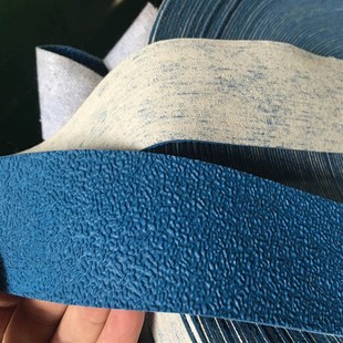 验布机卷布机防滑皮包辊皮橡胶颗粒皮带糙面带纺机配加皮带粒面皮