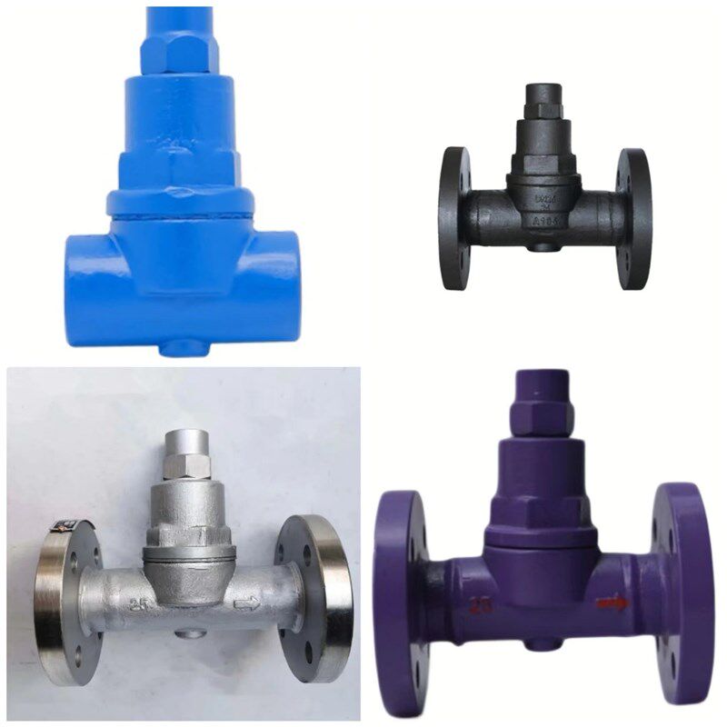 碳钢A105不锈钢CS47H可调双金属片蒸汽法兰疏水阀丝扣CS17H疏水阀