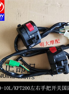 力帆配件LF200-10L/KPT200国三车用左右手把开关大灯变光转向起动