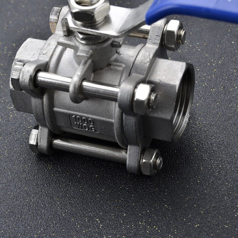 316L不锈钢球阀3PC丝扣三片式阀门焊接球阀/内螺纹阀门4分6分1寸