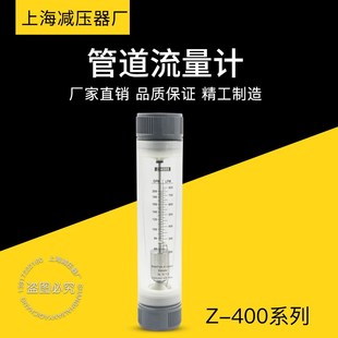 10GPM4 浮子转子流量计水1 36LPM水处理 4003有机管道式 余姚振兴Z