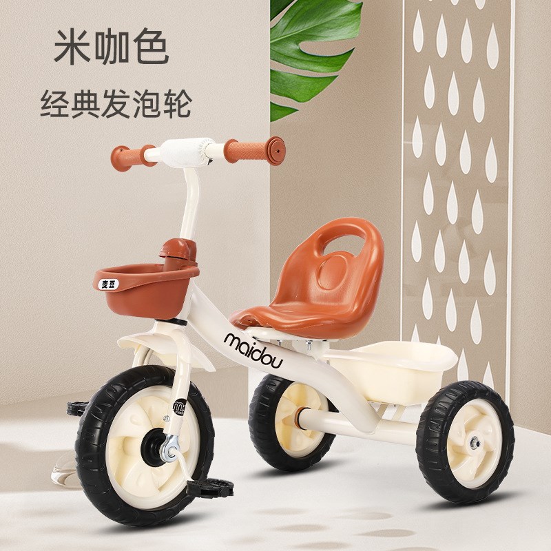 儿童三轮车1-3i-6岁自行车婴幼儿推车宝宝玩具手推车音乐溜娃婴儿