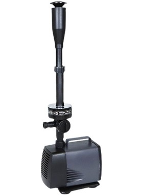 假山流水喷泉彩灯l雾化造雾水景潜水泵喷头鱼缸水池盆景蘑菇喷泉