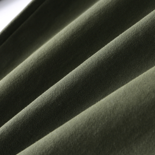 军绿色裤子女秋冬加绒工装裤春秋小个子直筒休闲宽松九分萝卜哈伦