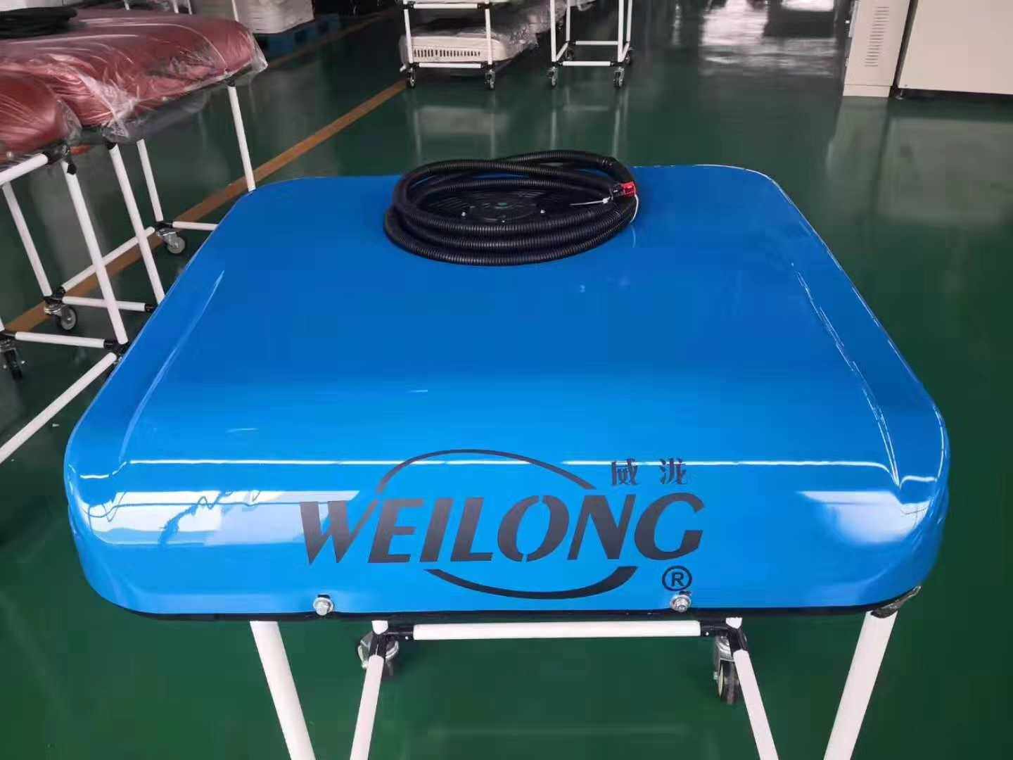 24V车载电动空调 直流车载顶置驻车空调 顶置一体空调。