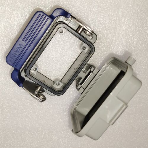 WAIN唯恩连接器 H6B-BK-1L/SC-CV 底座MCV带盖1110063611001全新
