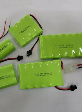 AA1800mAh6V电池组 5号6V船电动玩具遥控车医疗设备电池4.8V7.2V