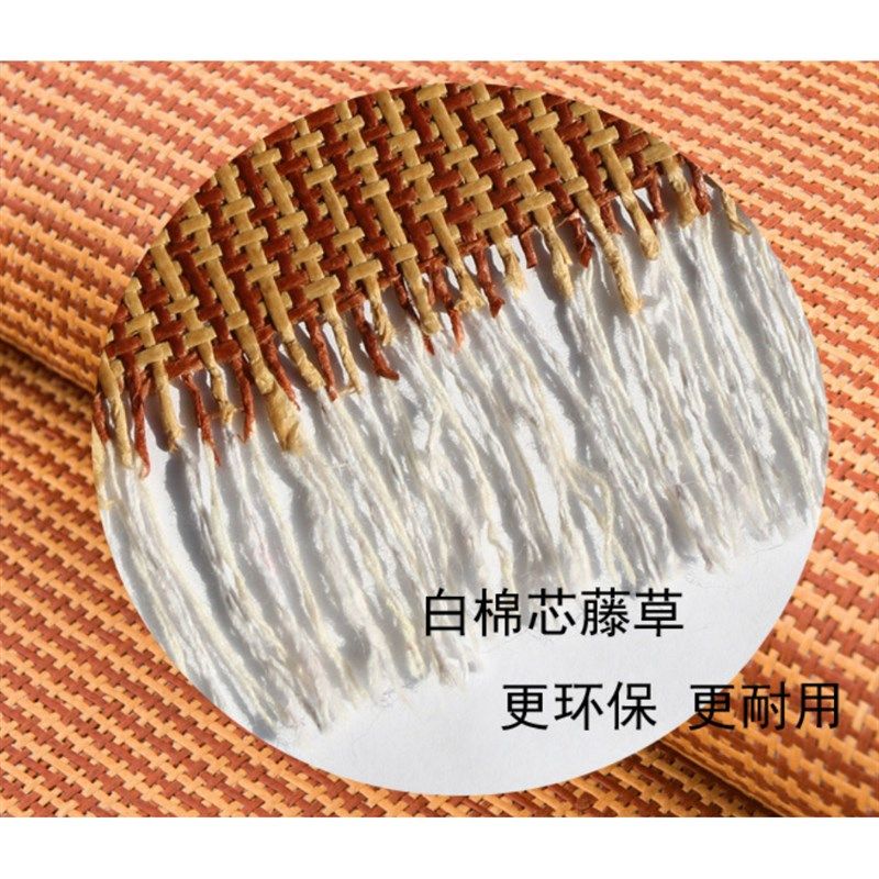 天然碳化竹b席凉席2025新款1.8米双面藤席1.5学生单人宿舍席子90c