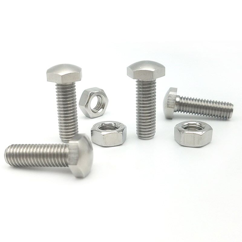 PBE52头部R型细牙镀镍定位调节螺栓STCBM4/5/6/8-20/25/30/40/50