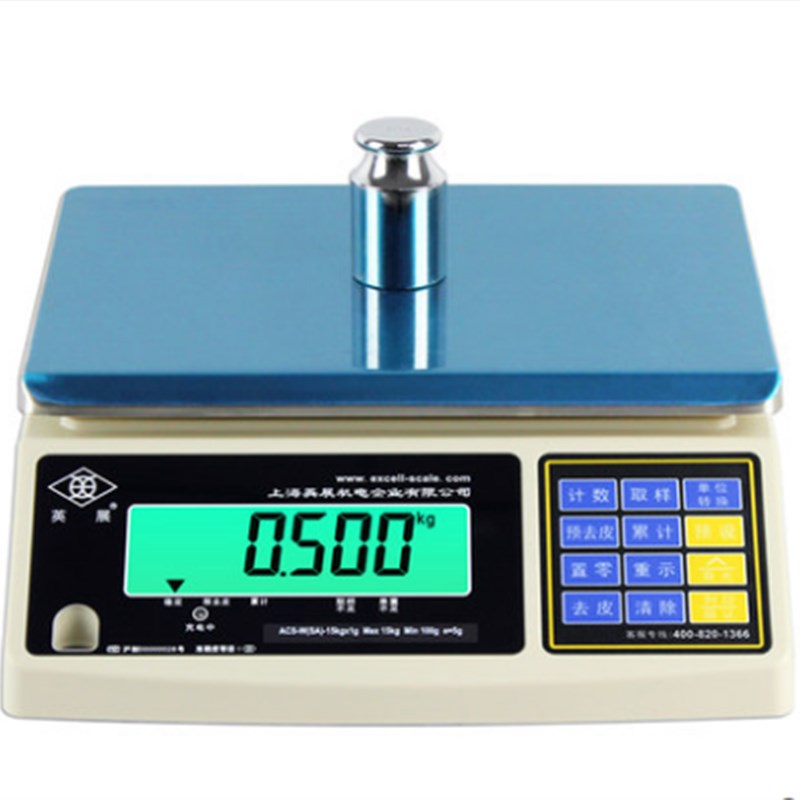 英展电子秤称ACS-W(SA)计重称1.5/3/7.5/15/30kg台秤 原是AWH-SA