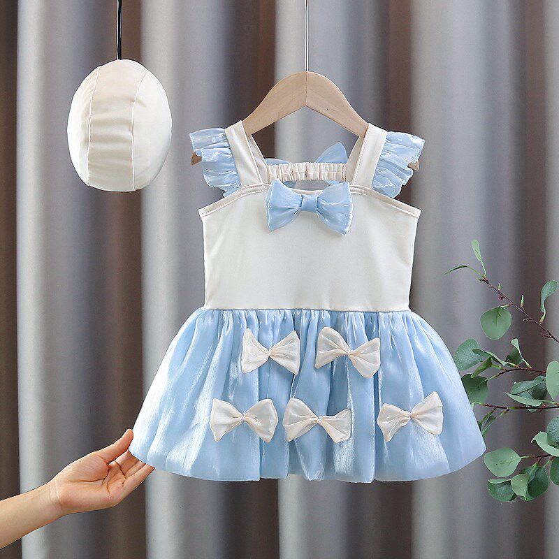 儿童泳衣女童连体三角速干游泳衣宝宝夏装海边游泳服小女孩冲浪服