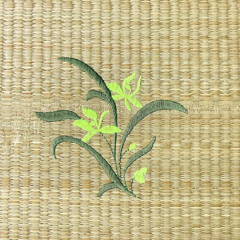 夏季天然藤草席空调凉软席单件儿童宿舍床L单人凉垫子三件套可水