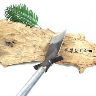 弹簧钢加厚挖树锹起树铲树根锹移C苗器大号挖沟工具松土坑铁锹窄